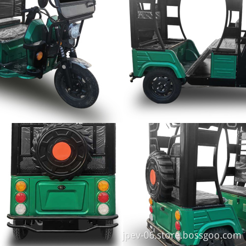 Jinpeng Great Design Triciclo elettrico Triciclo elettrico in modo sicuro paesi del triciclo europeo del sud -est asiatico